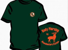 Load image into Gallery viewer, Logo Green short sleeve cotton tee shirts
